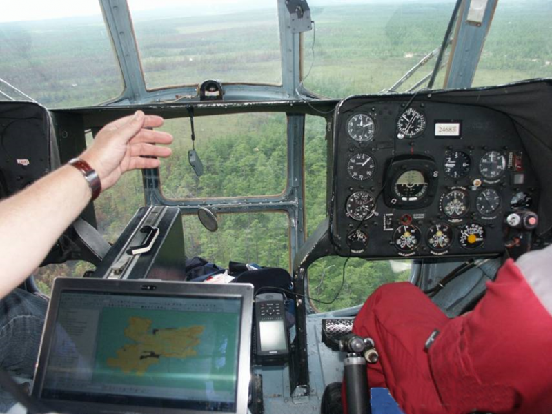 Автоматизация верификации площадей лесных пожаров (2008 - по н.в.)
